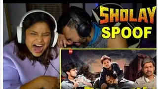Reaction Best Sholay Parody Ever: Sholay Film || ‪@SUMOFME‬​ | Girl Gamer | R2H New Comedy Video