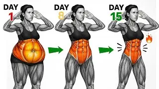 Lose Belly Fat Fast: 30 Min Standing Abs Workout for Women - No Jumping! 🔥 Flat Tummy