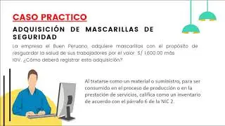 Asientos Contables - Adquisici&oacute;n de EPP y Pruebas r&aacute;pidas