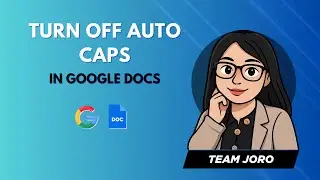 How to Turn Off Auto Capitalization in Google Docs (Easy Guide)