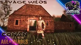 Starting Our First Real Base | Conan Exiles: Savage Wilds