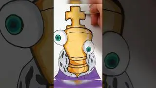 Drawing Tutorial of Kinger from Digital Circus♟️ #digitalcircus #kinger #drawingtutorial #tadc #draw
