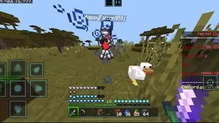 Playing On The Best MCPE UHC Server UHC Highlights #14