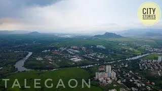 City Stories (2) - Talegaon City (Drone View) | Pune | Maharashtra  | India