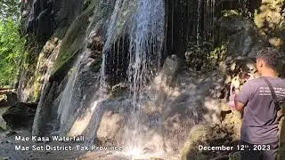 Mae Kasa Waterfall Tourist