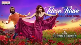 Telusa Telusa Full Video Song | Sasanasabha | Indrasena, Aishwarya Raj Bhakuni | Ravi Basrur