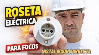 Cómo instalar una roceta eléctrica paso paso (Desde Cero)