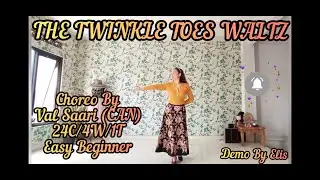THE TWINKLE TOES WALTZ | LINE DANCE | DEMO BY ELIS | CHOREO BY VAL SAARI (CAN)
