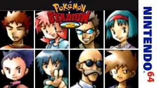All Kanto Gym Leaders Battles - Pokemon Stadium 2 - No Commentary (Nintendo 64)