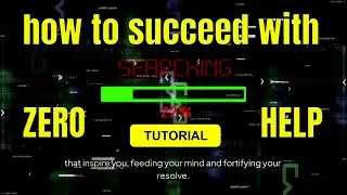 How to make it in life with zero support. STOICISM