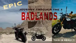 Epic Motorcycle Ride Through Badlands National Park &ndash; Stunning Views & Scenic Roads!