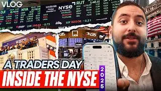 What A Trader REALLY Does On Wall Street In 2025 | Inside The NYSE (New York Stock Exchange Tour)