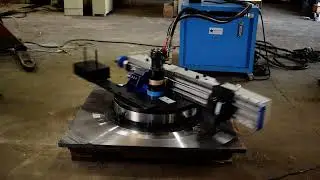 Portable flange facing machine#onsitemachining #onsiteservice #oilandgas