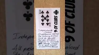 TarotraX Card of the Day 9 of Clubs &clubs;️🚂 #lionese #tarot