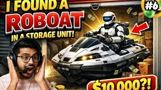 I Found An Ultra Rare ANDROID ROBOT In Storage Hunters 😍 !! STORAGE HUNTER !! EP - 6