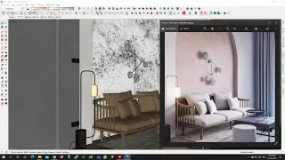 Interior Rendering Settings in Sketchup 2019 & Vray Next Tutorial #24 | Full Lighting & Render Setup