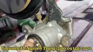 Cách thức và quy trình đơn giản  về bảo dưỡng & thay thế  má phanh .( Giasuoto:0934427772 )