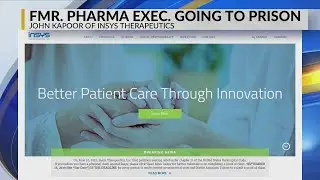 Former pharma exec is going to prison