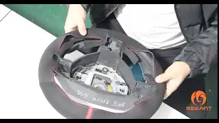 MEWANT--- for Opel Vauxhall Astra Signum Vectra Car Steering Wheel Cover Installations