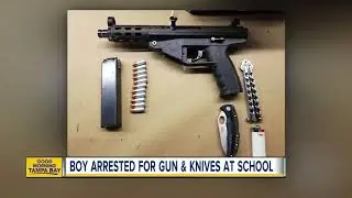 14-year-old Winter Haven student arrested after gun, ammunition and two knives found in backpack