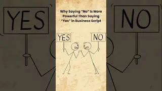 Why Saying NO Is More Powerful Than YES in Business | Focus & Growth Strategy