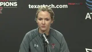 WBB: Coach Whitaker addresses media before No. 18 West Virginia