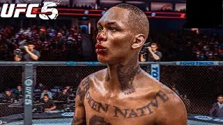 UFC 5 | Israel Adesanya  VS  Kelvin Gastelum | Full Fight  |    PS5 &trade;      [HDR]