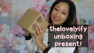 Unboxing thelovelyify Present from Japan and Korea!