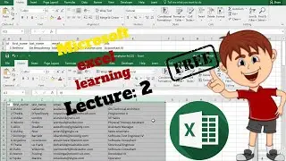 Excel Beginner Lecture: 2 | 3 type cursor | Ali Digital innovation