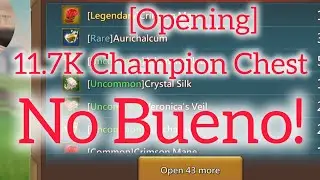 Opening 12k Champion Chest-How Many Crimson Manes?