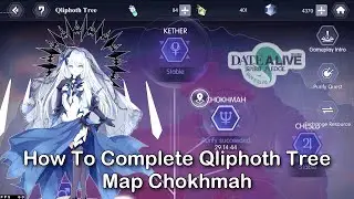Date A Live Spirit Pledge Global Guide Qliphoth Tree Map Chokhmah #1