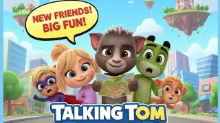 Talking tom friends 2 with New friends big fun 😊😊 #talkingtomfriends2 #talkingtom 