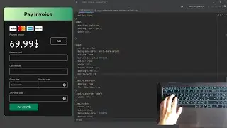 ASMR Coding |  Pay Invoice | No Talking