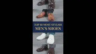 Top 10 Most Stylish Men's Shoes #Shorts