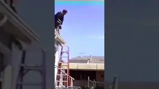 He jumped off the ROOF!  #prowrestling #wrestling #indywrestling #backyardwrestling #byw #wwe #aew