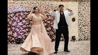 Anubhav & Komal - Rafta Rafta Dekho | Wedding Couple Dance | Duet #dancewithakash #sangeet #shorts