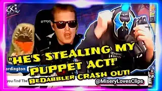 BeDabbler ACCUSES KarmicX of STEALING His Puppet Act 😱 @bedabbler CRASHES OUT!