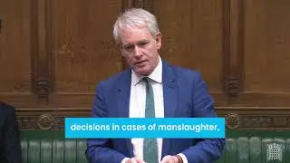 Danny Kruger MP Question to the Justice Minister