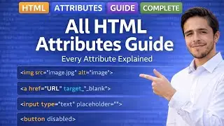 Day 9 HTML Tutorial in Urdu | HTML Attributes Complete Guide for Beginners