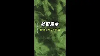 吐司 灌木#小说 #宝藏小说 #文荒推荐