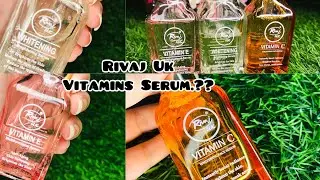 Affordable Rivaj Uk Vitamin C / Vitamin E & Whitening Scrum REVIEW YAY ?OR NAH? #rivajuk #skincare