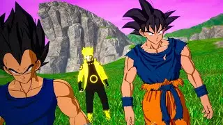 It's true, Naruto confronted the Super Saiyans and this happened...
