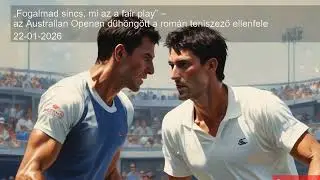 &bdquo;Fogalmad sincs, mi az a fair play&rdquo; &ndash; az Australian Openen d&uuml;h&ouml;ng&ouml;tt a rom&aacute;n teniszező ellenfel