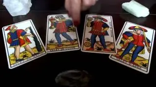 Tarot de Marseille: les valets