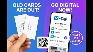 Digital Visiting Card &ndash; Your Smart Business Identity | Create Yours at vDigi.in