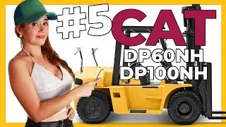 👉🚜Conoce el MONTACARGAS CAT N&deg;5 es el DP60NH-DP100NH