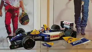 1/18 Nigel Mansell 1992 Camel Williams FW14B Renault - F1 World Champion - Minichamps Diecast Review