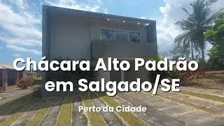 CHÁCARA ALTO PADRÃO À VENDA EM SALGADO/SE | COM ESCRITURA E POÇO!