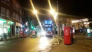 WHV20, LJ61NVF on Route 131 in Kingston Town Centre heading towards Tooting Broadway Station.