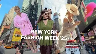 Vlog Street style NYFW25. Стиль, мода, путешествия. 